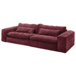 GROTE BANK, wijnrood textiel thumbnail 3