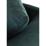 GROTE BANK, groen hout, textiel thumbnail 3