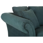 GROTE BANK, groen hout, textiel thumbnail 7