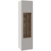 SHOWCASE, bruingrijs wild eiken fineer, wild eiken
