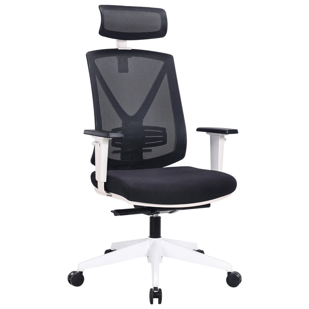 SWIVEL CHAIR plastic, textile black