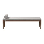 TUINSET aluminium wit, teak kleur wit, teak kleur thumbnail 6