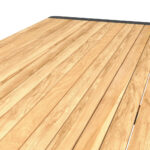 TUINSET aluminiumgrijs, teakkleur thumbnail 3