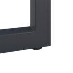 TUINTAFEL metaal, antraciet glas, eikenkleur thumbnail 6