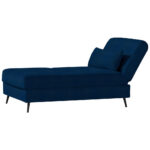 BANK MET BEDFUNCTIE, donkerblauw textiel thumbnail 4