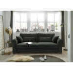 BANK MET BEDFUNCTIE, donkergroen textiel thumbnail 2