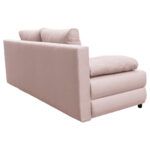BANK MET BEDFUNCTIE, roze textiel thumbnail 4