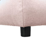 BANK MET BEDFUNCTIE, roze textiel thumbnail 6