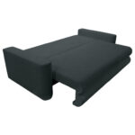 BANK MET BEDFUNCTIE, donkergrijs textiel thumbnail 4