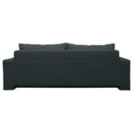 BANK MET BEDFUNCTIE, donkergrijs textiel thumbnail 5