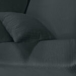 BANK MET BEDFUNCTIE, donkergrijs textiel thumbnail 6