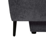 BANK MET BEDFUNCTIE, donkergrijs textiel thumbnail 4