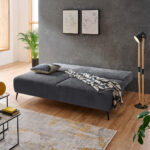 BANK MET BEDFUNCTIE, donkergrijs textiel thumbnail 6