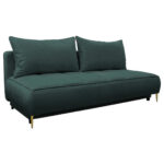 BANK MET BEDFUNCTIE, blauw textiel thumbnail 3