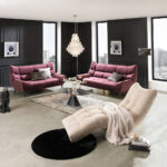 2-SED, wijnrood textiel thumbnail 4