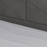 BOXSPRINGBED 180 cm x 200 cm, metaal, kunststof, textiel, karton, houtmateriaal antraciet thumbnail 6