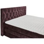 BOXSPRINGBED 180 cm x 200 cm, textiel, houtmateriaal, eikleur thumbnail 5