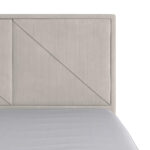 BOXSPRINGBED 180 cm x 200 cm, crèmekleurig houtmateriaal thumbnail 3