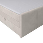 BOXSPRINGBED 180 cm x 200 cm, crèmekleurig houtmateriaal thumbnail 7