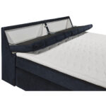 BOXSPRINGBED 200 cm x 240 cm, textiel, houtmateriaal zwart thumbnail 5