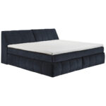 BOXSPRINGBED 200 cm x 240 cm, textiel, houtmateriaal zwart thumbnail 6