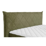 BOXSPRINGBED 180 cm x 200 cm, textiel groen thumbnail 3