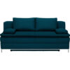 BOXSPRING BANK, kerosinekleur textiel