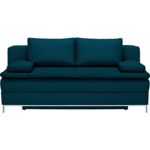 BOXSPRING BANK, kerosinekleur textiel