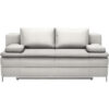 BOXSPRINGBANK, wit textiel