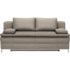 BOXSPRINGBANK, wit textiel