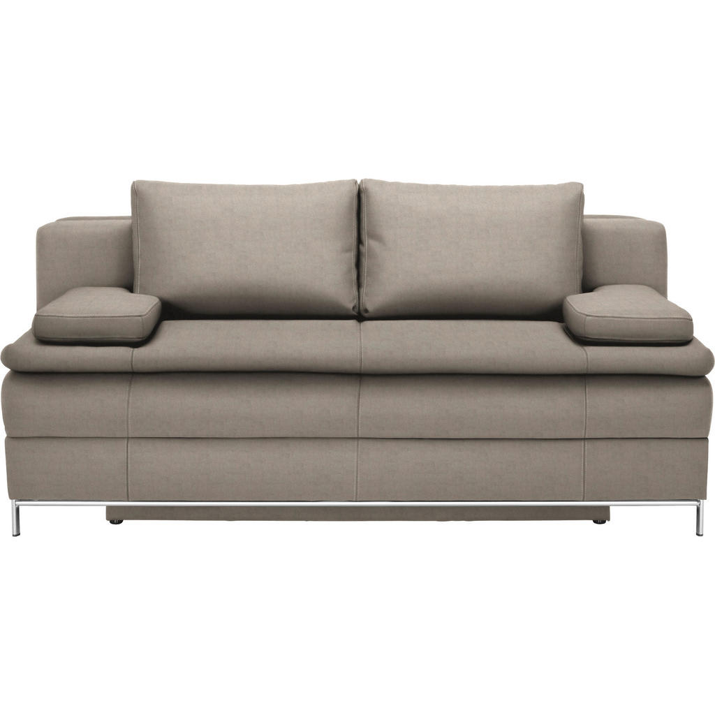 BOXSPRINGBANK, wit textiel