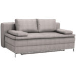 BOXSPRINGBANK, natuurlijke kleur textiel thumbnail 4