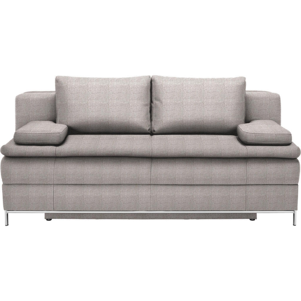 BOXSPRINGBANK, natuurlijke kleur textiel
