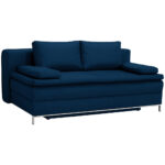 BOXSPRINGBANK, donkerblauw textiel thumbnail 2