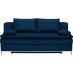 BOXSPRINGBANK, donkerblauw textiel thumbnail 1