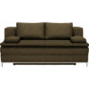 BOXSPRINGBANK, groen textiel