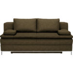 BOXSPRINGBANK, groen textiel thumbnail 1