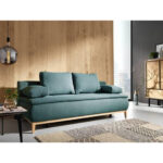BOXSPRING BANK, kerosinekleur textiel thumbnail 2