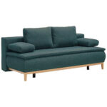 BOXSPRING BANK, kerosinekleur textiel thumbnail 4
