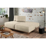 BOXSPRINGBANK, wit textiel thumbnail 6