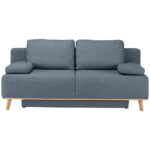 BOXSPRINGBANK, blauw, grijs textiel thumbnail 1