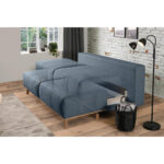 BOXSPRINGBANK, blauw, grijs textiel thumbnail 4