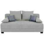 BOXSPRINGBANK, zilverkleurig houtmateriaal, textiel thumbnail 1