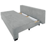 BOXSPRINGBANK, zilverkleurig houtmateriaal, textiel thumbnail 5