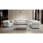 CHESTERFIELD FAMSTOEL, textiel in natuurlijke kleur thumbnail 2