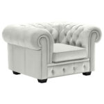 CHESTERFIELD FAMSTOEL, textiel in natuurlijke kleur thumbnail 4