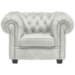 CHESTERFIELD FAMSTOEL, textiel in natuurlijke kleur thumbnail 5