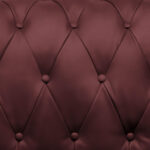 CHESTERFIELD BANK, bordeauxrood textiel thumbnail 6