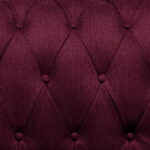 CHESTERFIELD BANK, bordeauxrood textiel thumbnail 4