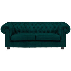 CHESTERFIELD BANK, bosgroen textiel